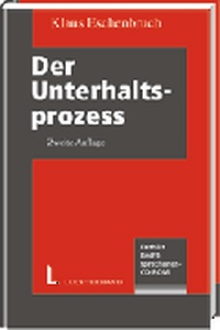 Enlarge image Cover: Der Unterhaltsprozess - Luchterhand