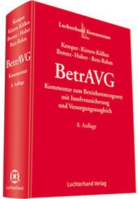 Abbildung von: BetrAVG - Luchterhand