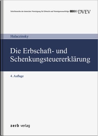 Bild vergrößern Bild: Die Erbschaft- und Schenkungsteuererklärung - Zerb