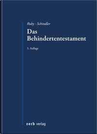 Abbildung von: Das Behindertentestament - Zerb