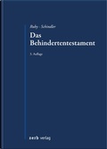 Cover: Das Behindertentestament - Zerb