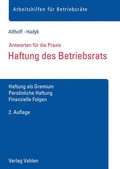 Cover: Haftung des Betriebsrats - Vahlen