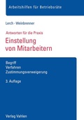 Cover: Einstellung von Mitarbeitern - Vahlen