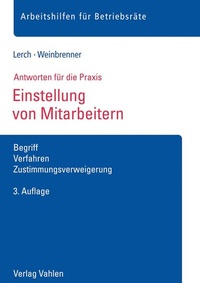 Abbildung von: Einstellung von Mitarbeitern - Vahlen
