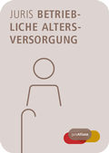 Abbildung von: juris Betriebliche Altersversorgung - Juris