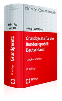 Abbildung von: Grundgesetz für die Bundesrepublik Deutschland - Nomos