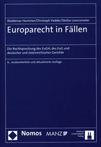 Enlarge image Cover: Europarecht in Fällen - Manz