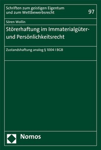 Abbildung von: Störerhaftung im Immaterialgüter- und Persönlichkeitsrecht - Nomos
