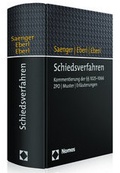 Cover: Schiedsverfahren - Nomos