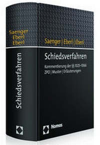 Enlarge image Cover: Schiedsverfahren - Nomos