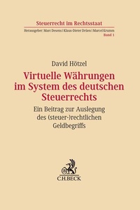 Abbildung von: Virtuelle Währungen im System des deutschen Steuerrechts - C.H.BECK
