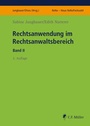 Cover: Rechtsanwendung im Rechtsanwaltsbereich - C.F. Müller