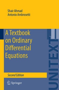 Enlarge image Cover: A Textbook on Ordinary Differential Equations - Springer