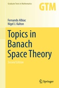 Cover: Topics in Banach Space Theory - Springer
