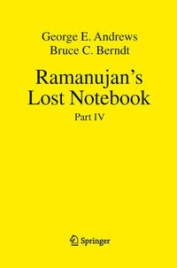 Enlarge image Cover: Ramanujan's Lost Notebook - Springer
