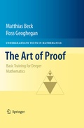 Cover: The Art of Proof - Springer