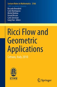Abbildung von: Ricci Flow and Geometric Applications - Springer