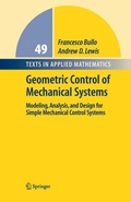 Cover: Geometric Control of Mechanical Systems - Springer
