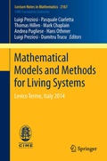 Cover: Mathematical Models and Methods for Living Systems - Springer