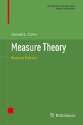 Cover: Measure Theory - Birkhauser Boston Inc