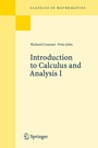Cover: Introduction to Calculus and Analysis I - Springer
