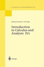Cover: Introduction to Calculus and Analysis II/1 - Springer