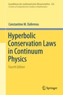 Cover: Hyperbolic Conservation Laws in Continuum Physics - Springer