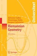 Cover: Riemannian Geometry - Springer