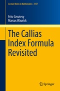 Cover: The Callias Index Formula Revisited - Springer