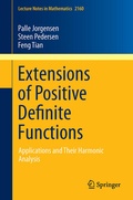 Cover: Extensions of Positive Definite Functions - Springer