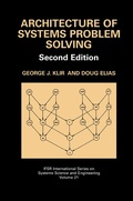 Cover: Architecture of Systems Problem Solving - Kluwer Academic/Plenum Publishers