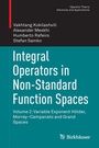 Cover: Integral Operators in Non-Standard Function Spaces - Birkhäuser