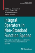 Cover: Integral Operators in Non-Standard Function Spaces - Birkh&auml;user