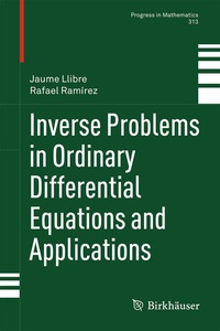 Enlarge image Cover: Inverse Problems in Ordinary Differential Equations and Applications - Birkhäuser