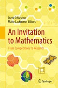 Cover: An Invitation to Mathematics - Springer