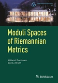 Cover: Moduli Spaces of Riemannian Metrics - Birkh&auml;user
