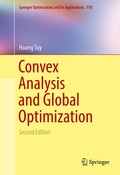 Cover: Convex Analysis and Global Optimization - Springer