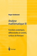 Cover: Analyse math&eacute;matique III - Springer