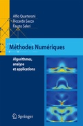 Cover: M&eacute;thodes Num&eacute;riques - Springer