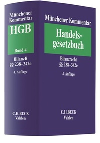 Bild vergrößern Bild: Münchener Kommentar zum Handelsgesetzbuch HGB Bd. 4: Drittes Buch. Handelsbücher § 238-342e - C.H.BECK