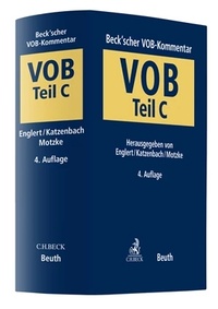 Abbildung von: Beck'scher VOB-Kommentar -  VOB Teil C - C.H.BECK