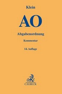 Abbildung von: Abgabenordnung: AO - C.H.BECK