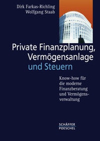Abbildung von: Private Finanzplanung, Vermögensanlage und Steuern - Schäffer-Poeschel