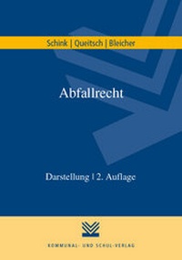Abbildung von: Abfallrecht - Kommunal- und Schul-Verlag