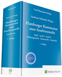 Bild vergrößern Bild: Hamburger Kommentar zum Insolvenzrecht - Carl Heymanns Verlag