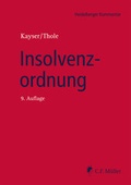 Cover: Insolvenzordnung - C.F. M&uuml;ller