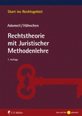 Cover: Rechtstheorie mit Juristischer Methodenlehre - C.F. M&uuml;ller