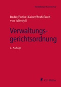 Cover: Verwaltungsgerichtsordnung - C.F. M&uuml;ller