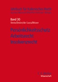 Cover: Pers&ouml;nlichkeitsschutz - Arbeitsrecht - Insolvenzrecht - C.F. M&uuml;ller