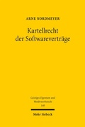 Cover: Kartellrecht der Softwarevertr&auml;ge - Mohr Siebeck